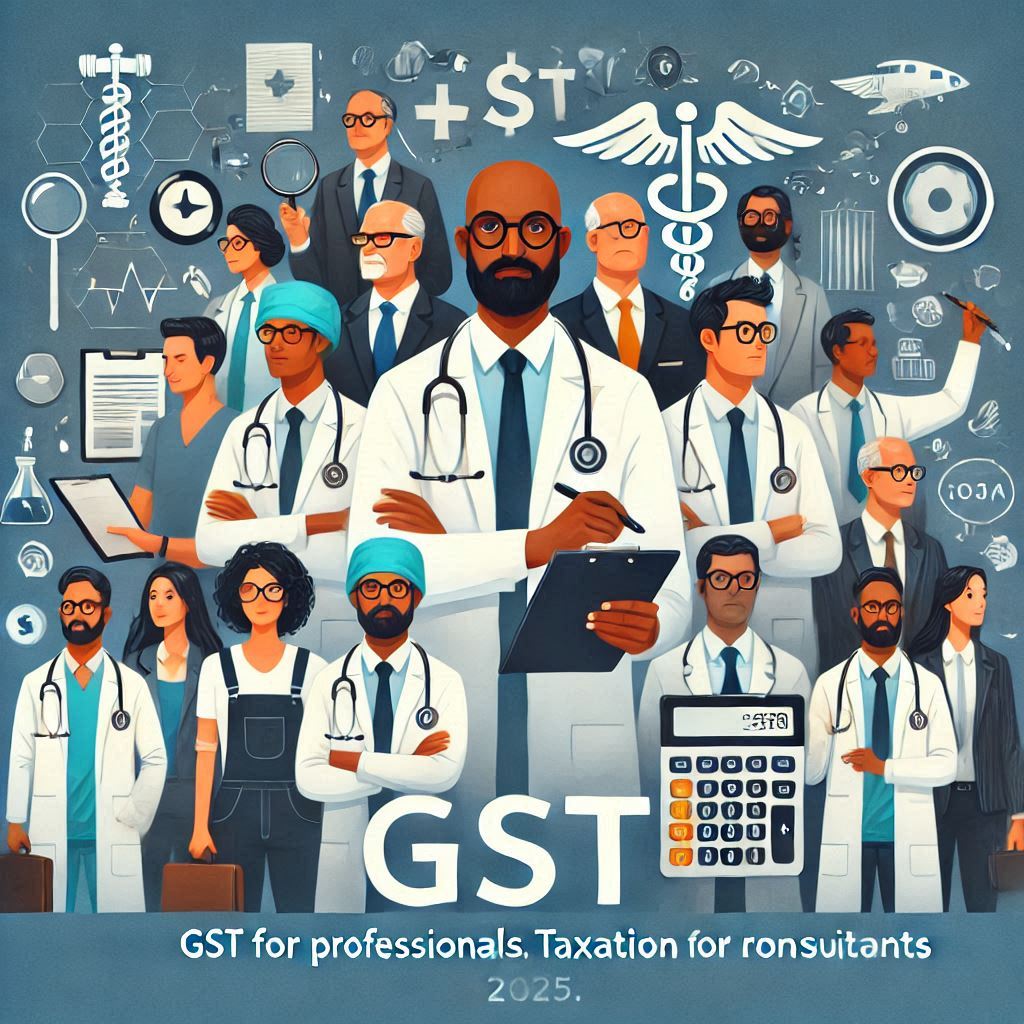 GST for Professionals Taxation for Doctors, Lawyers, and Consultants in 2025