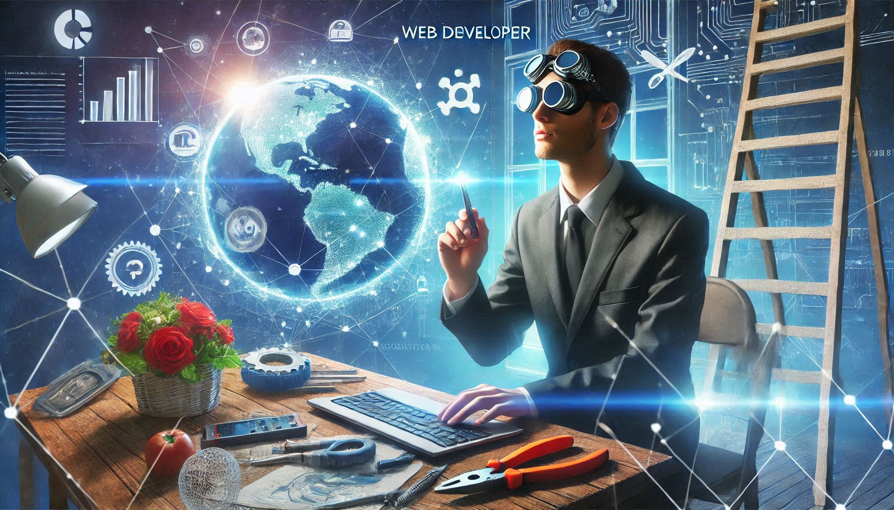 Web Developer Building the Digital World