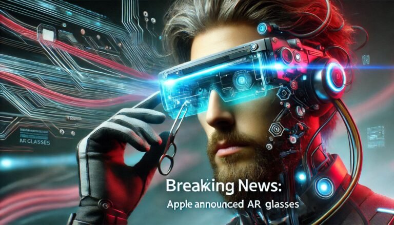 Breaking News Apple Announces AI-Powered AR Glasses at CES 2025