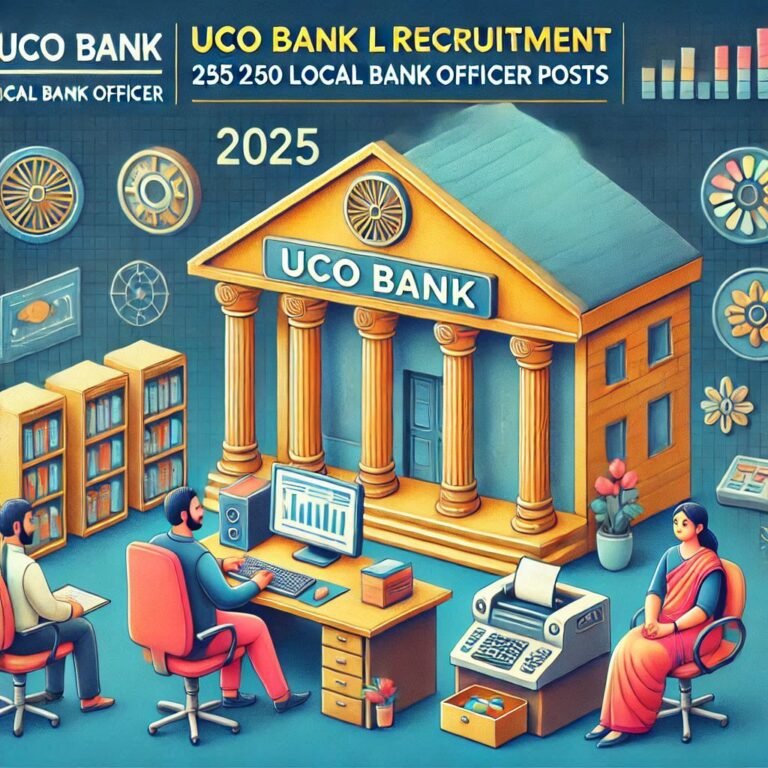 UCO Bank LBO Recruitment 2025 Apply for 250 Local Bank Officer Posts