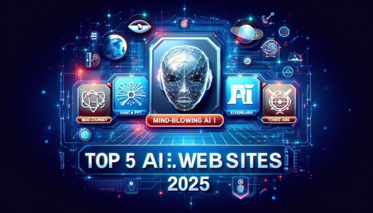 Top 5 AI Websites That Will Blow Your Mind in 2025!