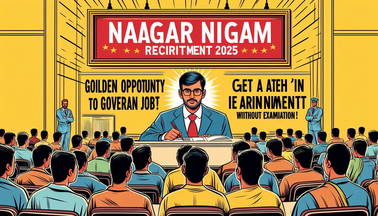 Nagar Nigam Bharti 2025: बिना परीक्षा सरकारी नौकरी पाने का सुनहरा मौका!