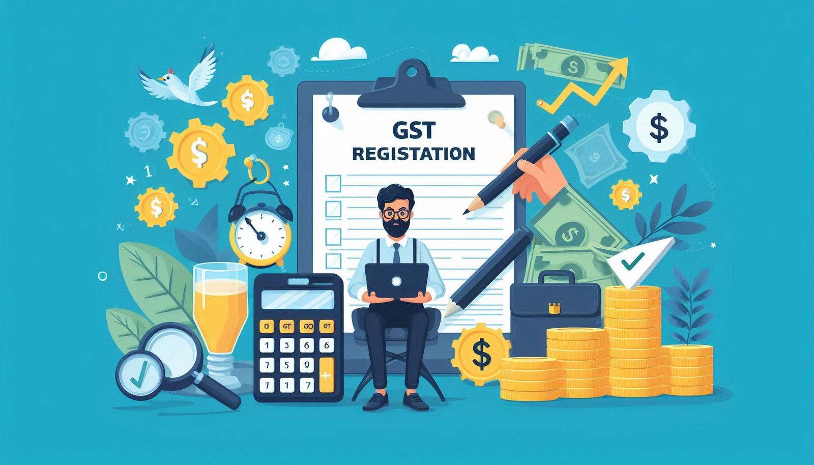 GST Registration कैसे करें? (Step-by-Step गाइड)