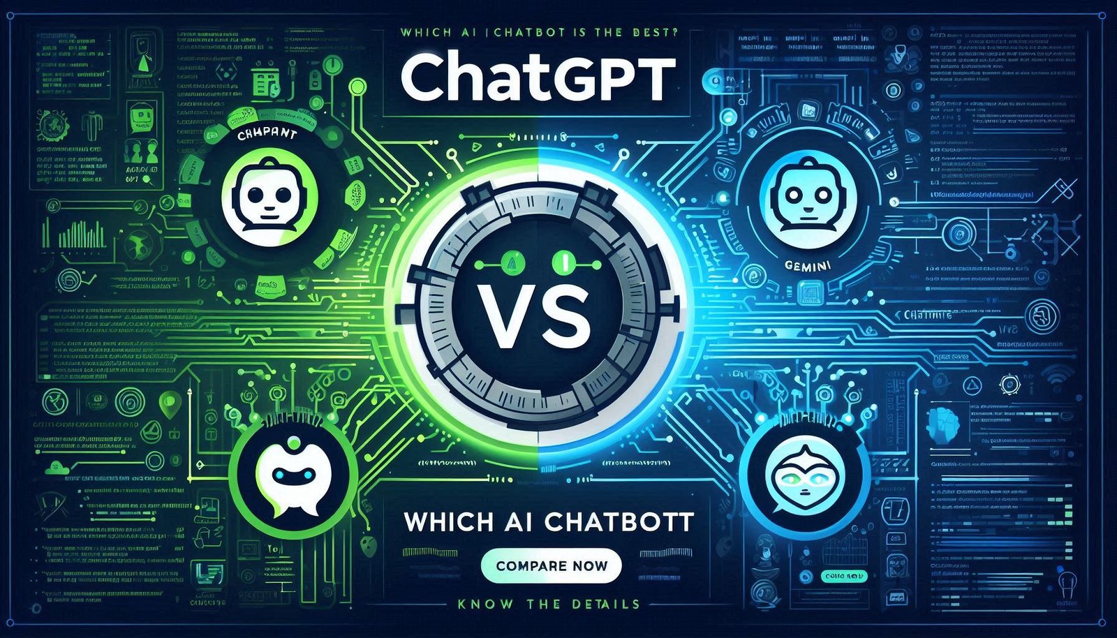 ChatGPT Vs Gemini कौनसा AI Chatbot है सबसे बेस्ट?