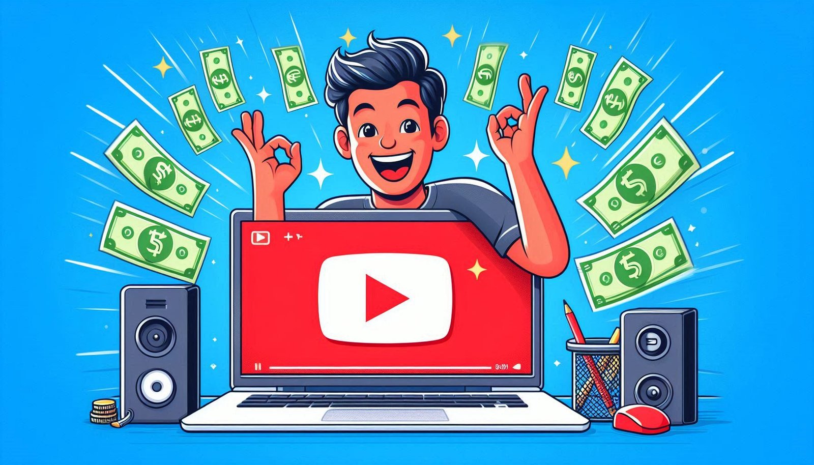 YouTube Se Paise Kaise Kamaye? 2025 का बेस्ट तरीका! 🎥💰