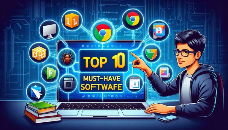 Top 10 Essential Software हर Computer Student को आने चाहिए – 2025 List
