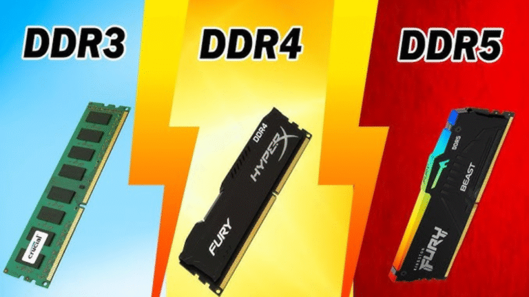DDR3 vs DDR4 vs DDR5 RAM Full Comparison Guide 2025