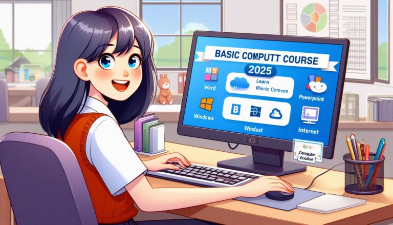 Basic Computer Course 2025 | Learn MS Office, Windows, Internet - computeracademy.in