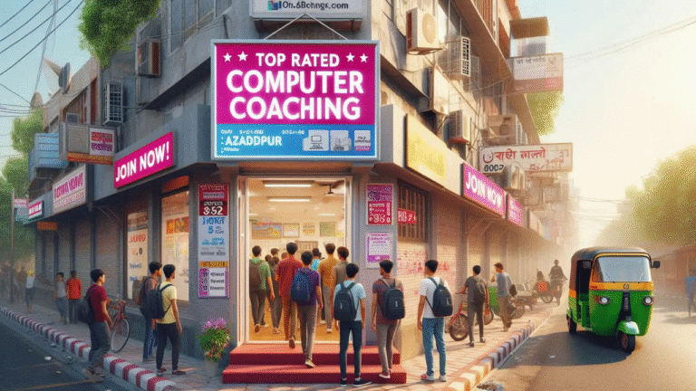 Top Rated Computer Coaching Institute – Join Now in Azadpur Delhi
