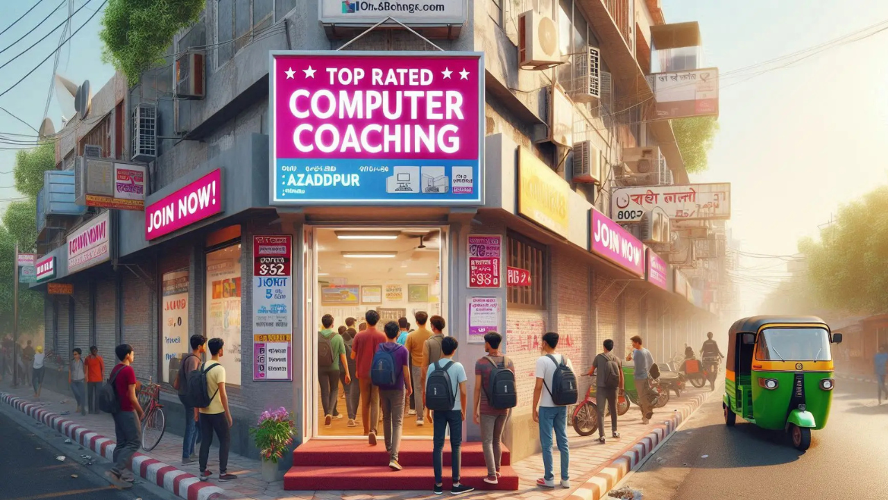 Top Rated Computer Coaching Institute – Join Now in Azadpur Delhi