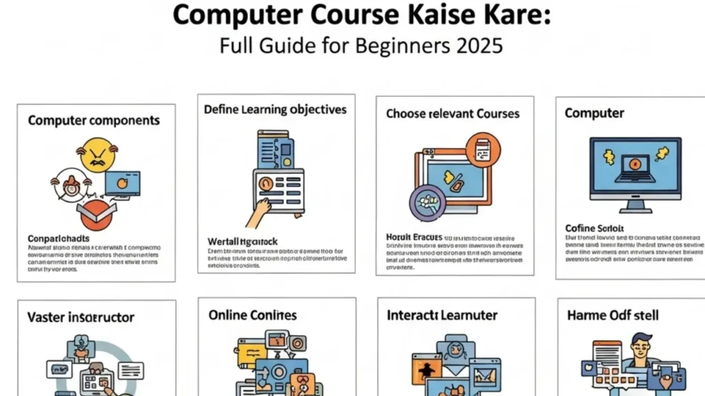 Computer Course Kaise Kare Full Guide for Beginners 2025