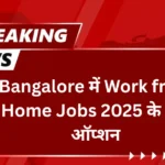 Bangalore में Work from Home Jobs: 2025 के टॉप ऑप्शन