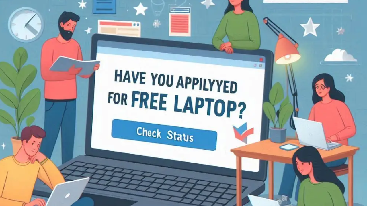 क्या आपने फ्री लैपटॉप के लिए आवेदन किया? | Free Laptop Yojana 2025 Check Status